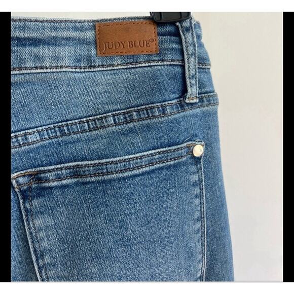 Judy Blue Skinny Fit Capri Jeans Size 5 / 27 Stretch - Picture 6 of 8